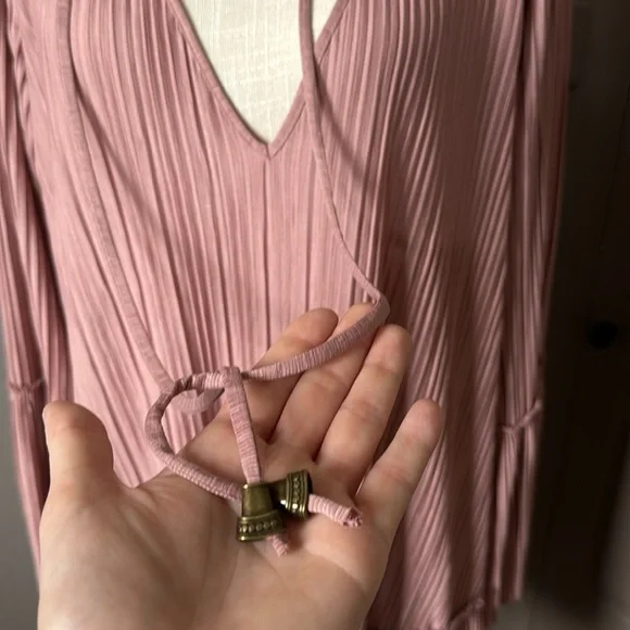 Free People Mauve Can’t Help It Mini Dress - Picture 3 of 8